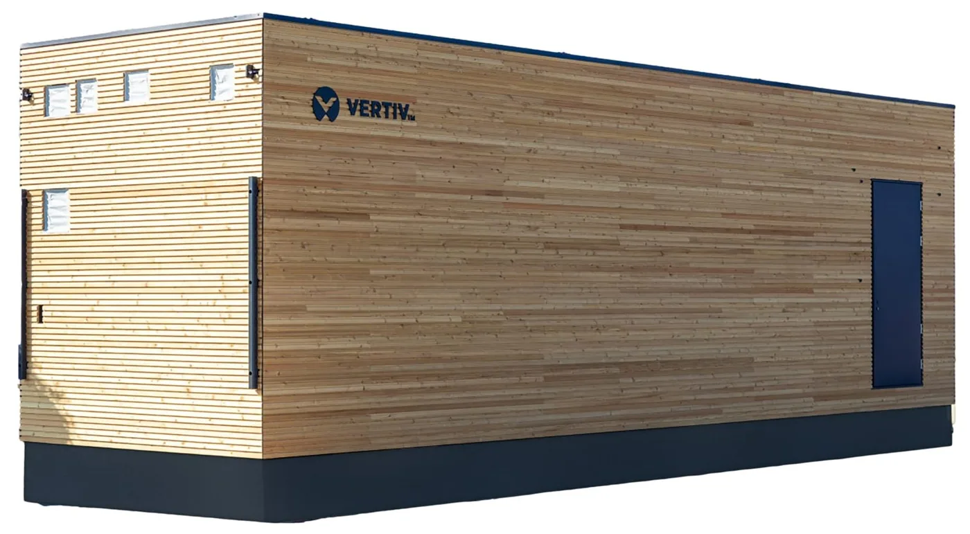 Vertiv TimberMod – Nachhaltiges Rechenzentrum